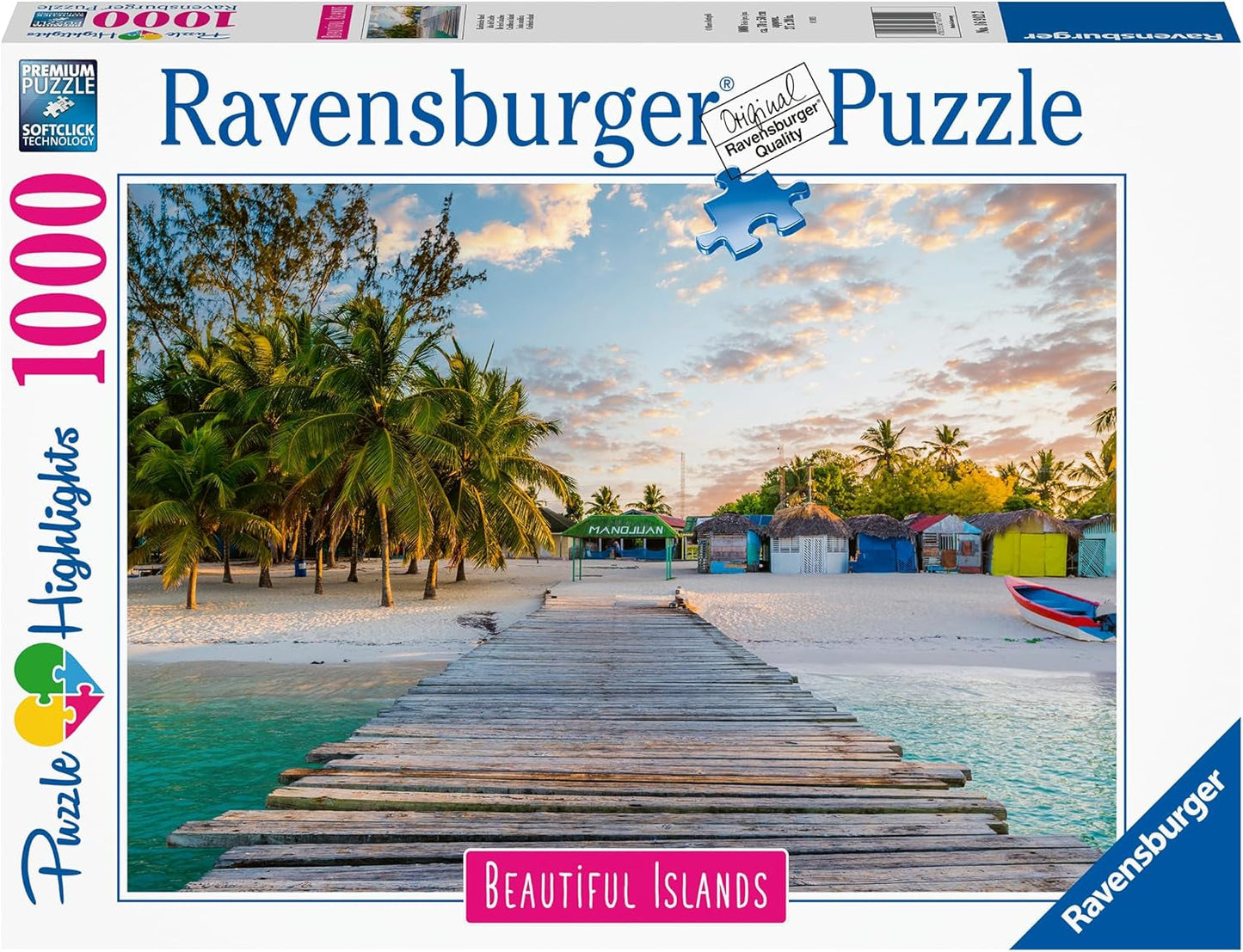 Ravensburger Puzzle Beautiful Islands 16912 – Karibikinsel – 1000-teiliges Puzzle für Erwachsene und Kinder ab 14 Jahren. Puzzle Naty Shop