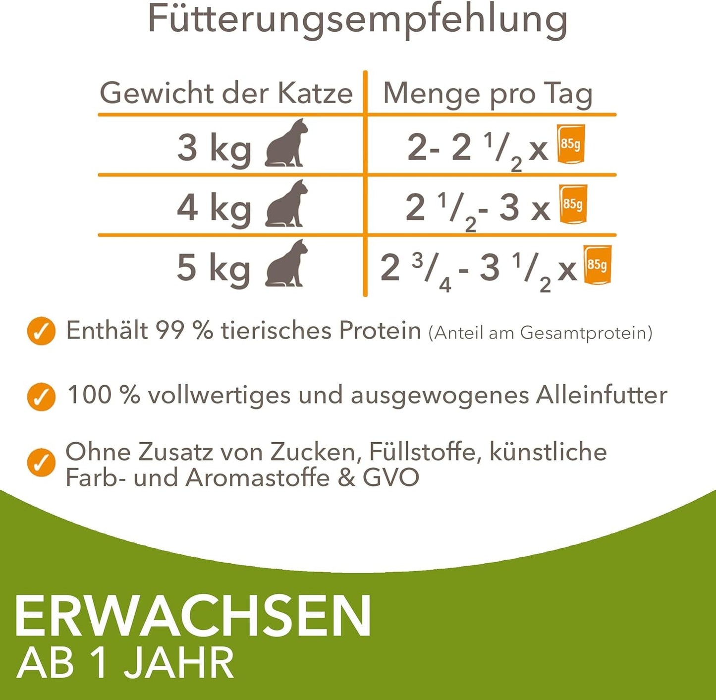 IAMS Delights Land Collection Nassfutter für Katzen – Multipack mit Fleischsorten (Lamm, Rind, Huhn und Pute) in Soße, Nassfutter für Katzen ab 1 Jahr, 12 x 85g