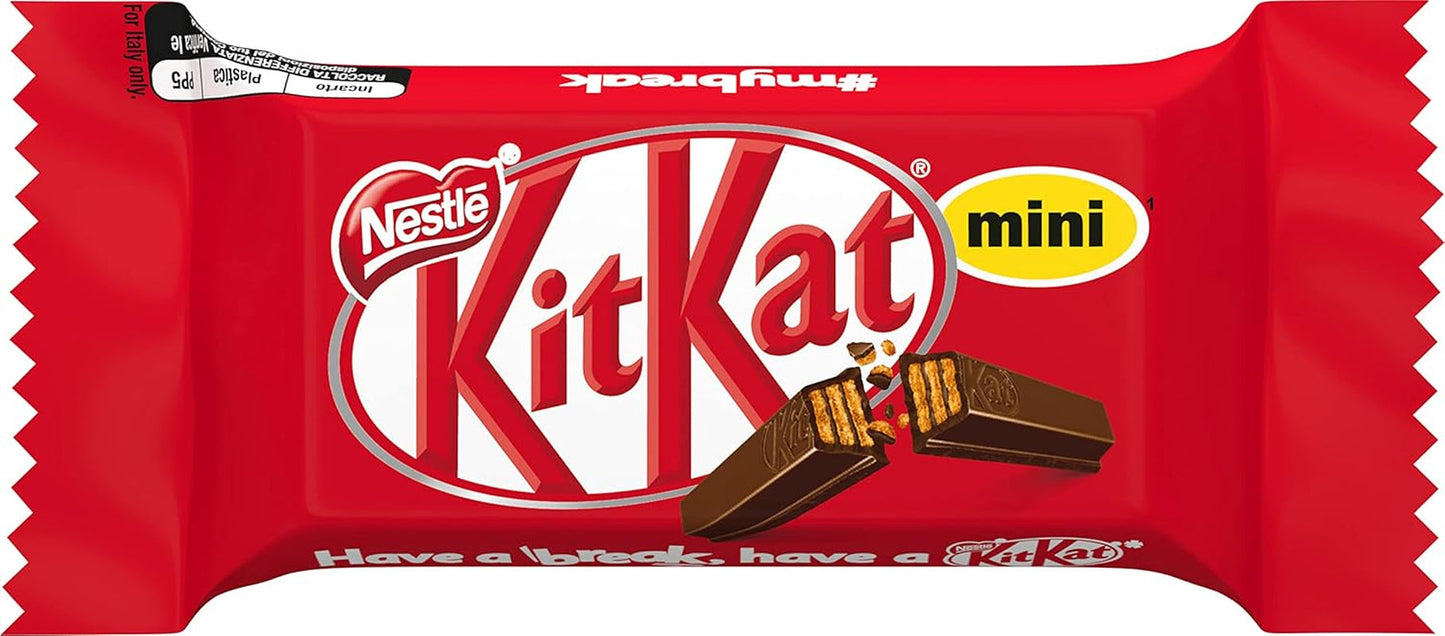Nestlé Mini-Schokoriegel, Milchschokolade, knusprige Waffelriegel, 3er-Pack (1 x 217 g)