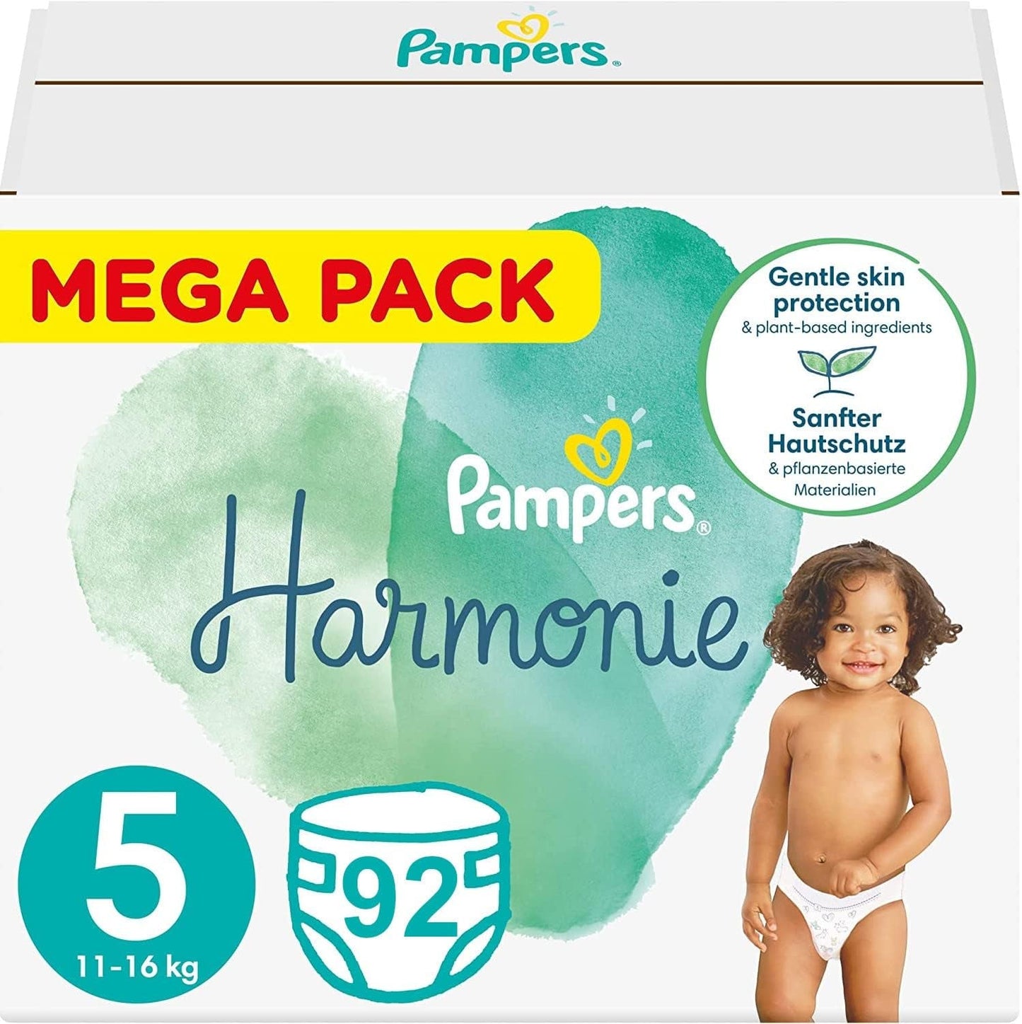Windeln PAMPERS HARMONIE Größe 5 92 (11-16 kg)