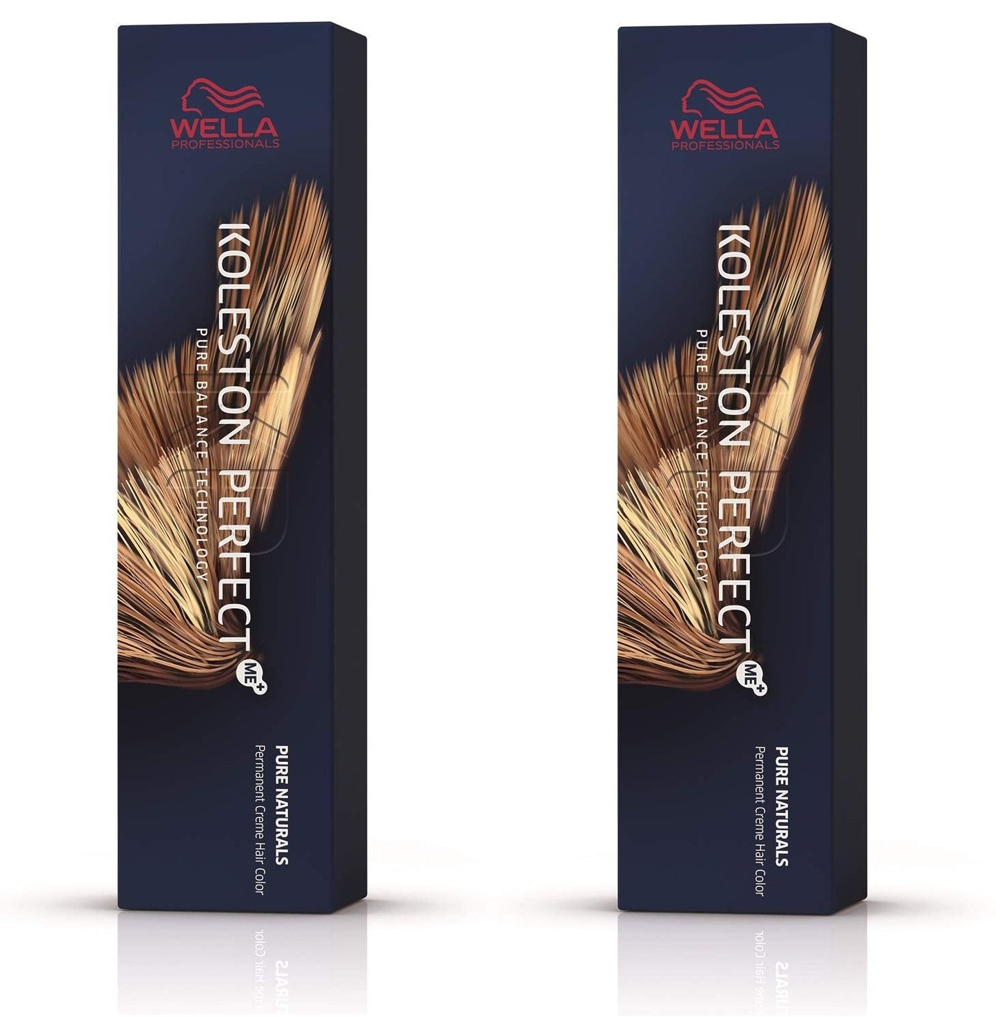 Wella Professionals Wella Koleston Perfect ME KP Pure Naturals 5/00 Light Brown Natural Intense, 2er Pack Haarfärbemittel Naty Shop Brown, weiß 60 ml (2er Pack)
