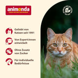 animonda Carny Adult Savory Variety (12 x 400 g), Nassfutter für ausgewachsene Katzen, Nassfutter mit 100 % Frischfleischzutaten, getreidefrei und zuckerfrei