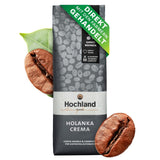 Hochland Kaffee - Holanka Crema - 250g Kaffeebohnen - Nachhaltiger Direktverkauf - Perfekt für Vollautomaten und Siebträger - Milder aromatischer Geschmack - Beste Qualität aus Peru
