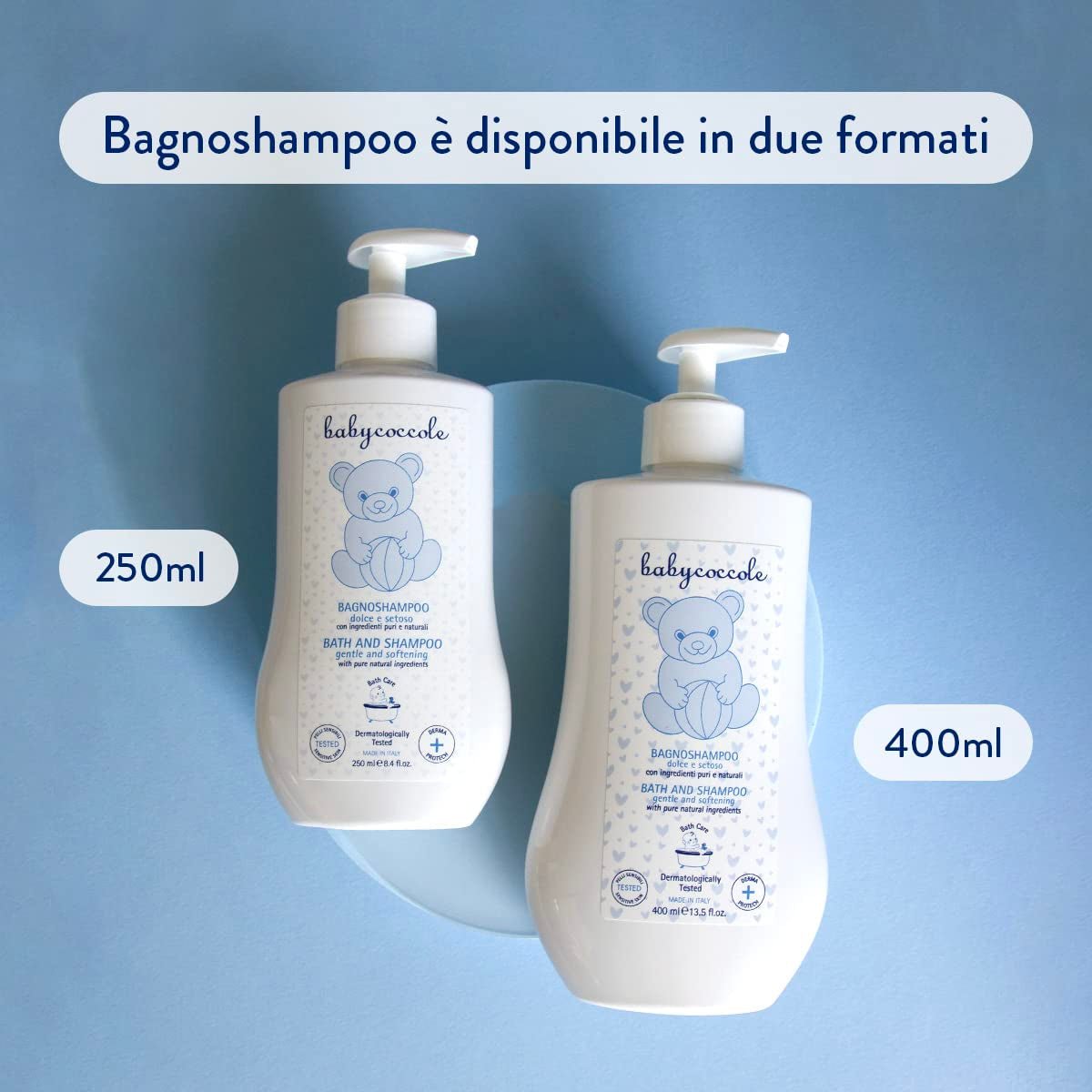 Babycoccole Badeshampoo für Babys und Kinder, mit Lotusblütenextrakten und natürlichen Inhaltsstoffen, für empfindliche Haut, 250 ml Kinder - Bade- und Hautpflege Naty Shop