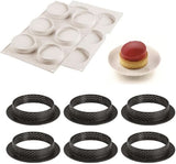Silikomart Backform für Minikuchen, Glam, 6 Stück Kitchen Naty Shop