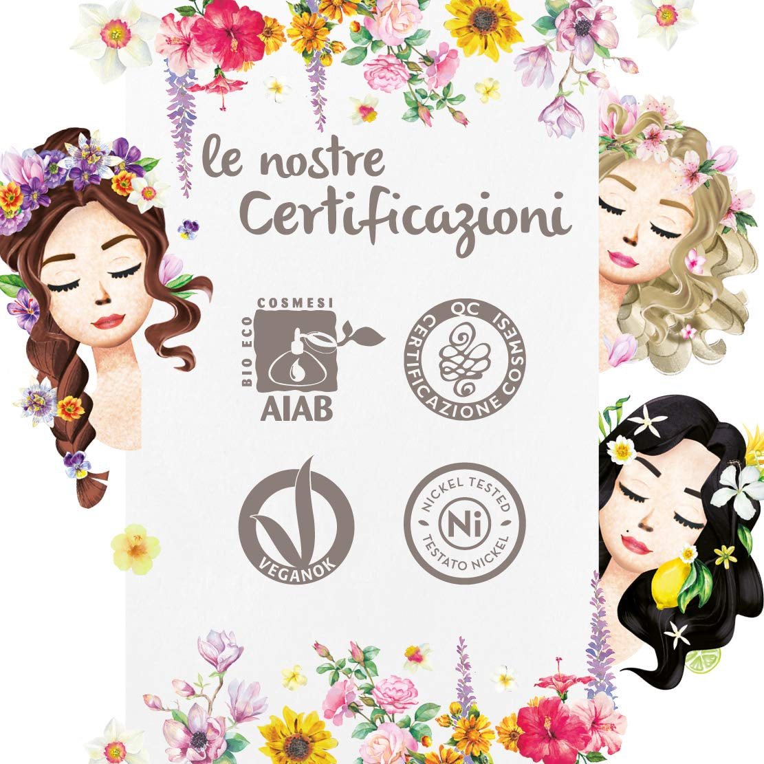 Bade- und Feinshampoo für Kinder mit Flachsblüten, Duschgel und Shampoo für Kinder und Babys, Made in Italy – 500 ml Kinder – Bade- und Hautpflege Naty Shop