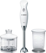 Haushaltsgeräte MSM6B500 Standmixer, 350 W, Silber/Weiß Kitchen Naty Shop