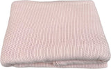 Family Bedding Rosa Zellstoffdecke für Doppelbett, Baumwolle, große Tagesdecke, wendbar, leicht, thermisch, weich, traditionelle Zellstoffdecke, 230 x 230 cm. Steppdecken und Steppdecken Naty Shop