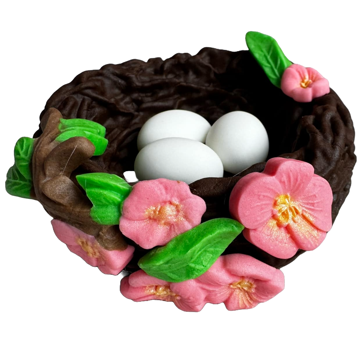 Essbare Zuckerpastendekoration, Vogelnest Zuckerpastendekorationen Nati Shop