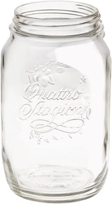 Bormioli QUATTRO STAGIONI Vorratsglas 1 Liter (2er Pack) Frischhaltedosen Naty Shop
