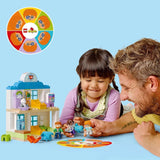 LEGO DUPLO Town Erster Arztbesuch, Bauspielzeug, Spielset zur Förderung der Feinmotorik, Geschenk für Kleinkinder ab 2 Jahren, Lernspielzeug, Krankenhaus-Rollenspiel 10449 Bausets Besuche den LEGO-Store