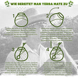 Green Mate Green Orgánica Energy Guarana 500G | Bio Yerba Mate Tee aus Brasilien | Natürlicher Koffeingehalt | Bio-Mate-Tee