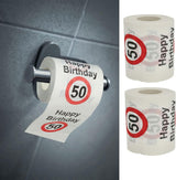 4er Set Toilettenpapiere „Alles Gute zum 40. Geburtstag“ │40. Geburtstag 24 Meter 2-Stoffe 180Gr/Qm │ Toilettenpapier Motiv Toilettenpapier (4 X Toilettenpapier 40)