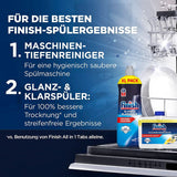 Finish Deep Machine Cleaner Citrus – flüssiger Maschinenreiniger gegen Kalk und Fett für eine saubere Spülmaschine – Naty Shop Sparpack