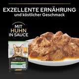 Pro Plan sterilisiertes Nassfutter für ausgewachsene Katzen mit Küken, 26er Packung (26 x 85g)