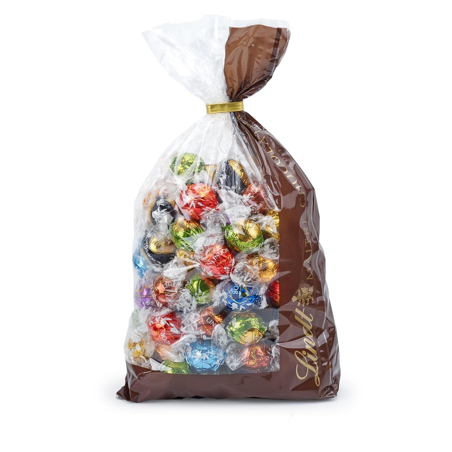 Lindt-Schokolade | LINDOR-Sortiment | 1371g | 110 Trüffel in feiner Schokolade mit zartschmelzender Füllung | Schenken Sie Schokolade zum Teilen