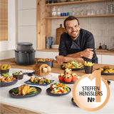 Philips Airfryer 3000 Serie 6,2 l, Kochfenster, 16 Kochfunktionen in 1, Rapidair Plus-Technologie, Fettentfernung, Rezeptanwendung Homeid Appliances Naty Shop