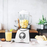 Gastroback 40898 Vital Basic, Mit integrierter Ice-Crush-Funktion, Leistungsstarker 600-Watt-Motormixer, Kunststoff, 1,5 Liter, Weiß Kitchen Naty Shop