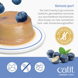 Catit Creamy Cups, Thunfisch und Huhn mit Blaubeeren, 4x25g