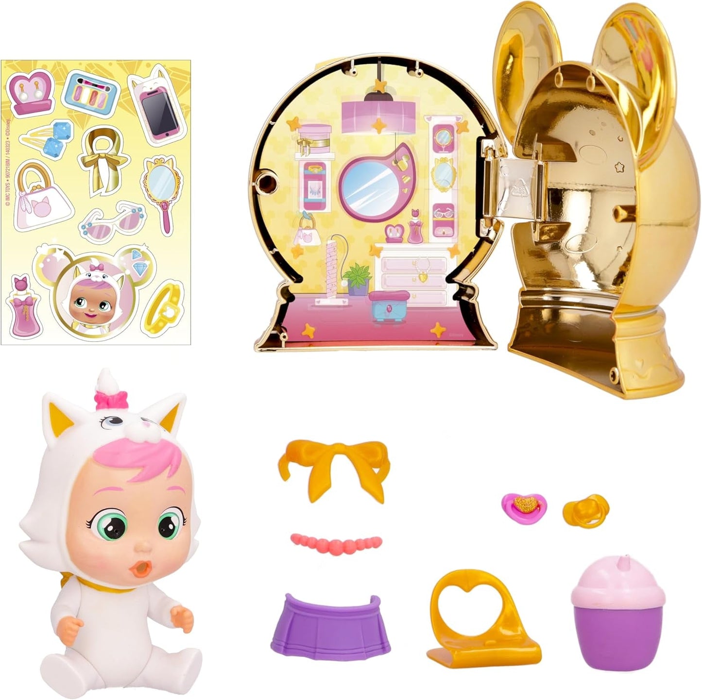 Cry Babies Magic Tears 82663IM, mehrfarbige Puppe
