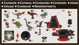 EPOCH Games – Jurassic World Trembling Volcano 7509 Dinosaurier-Spielzeug-Brettspiel für Kinder ab 4 Jahren