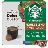 STARBUCKS House Blend von Nescafé Dolce Gusto, Mittlere Röstung, Kaffeekapseln 6 x 12 (72 Kapseln)