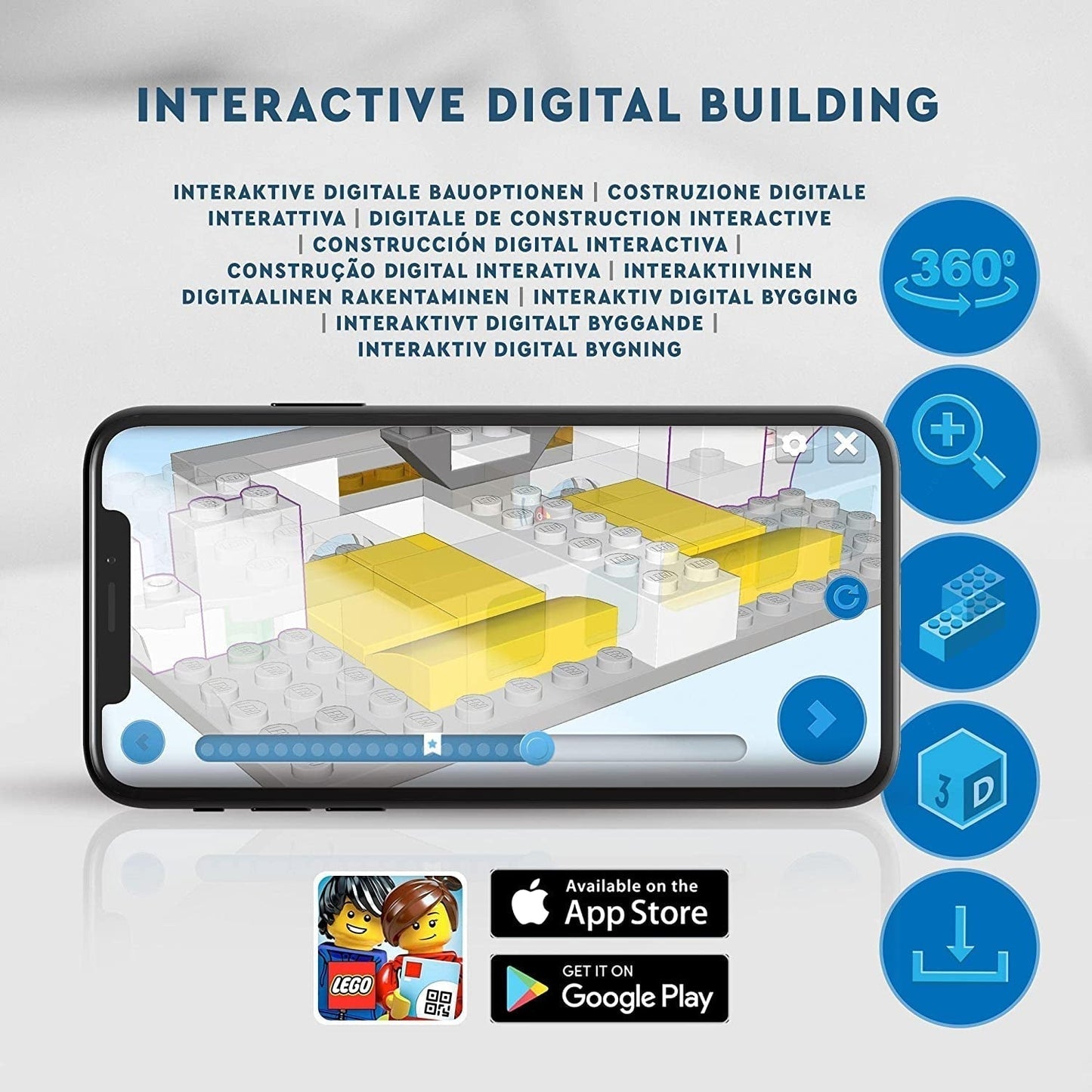 LEGO® Disney Prinzessinnen-Schloss Aschenputtel und Pferdekutsche, Set für Mädchen ab 6 Jahren, fantastisches Spielzeug mit Mini-Puppen Prinzessin Aschenputtel und Prinz Charming, Geschenkidee für Disney-Fans 43275 Bausets Beuche den LEGO-Store