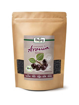 Biojoy Bio-Aroniafrüchte (1 kg), getrocknet und ganz (Aronia melanocarpa) Dehydrierte Produkte Naty Shop 500 G