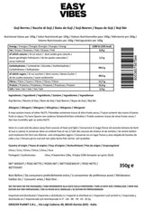 '- Natürliche Goji-Beeren (350 g) - Getrocknete dehydrierte Produkte von Naty Shop