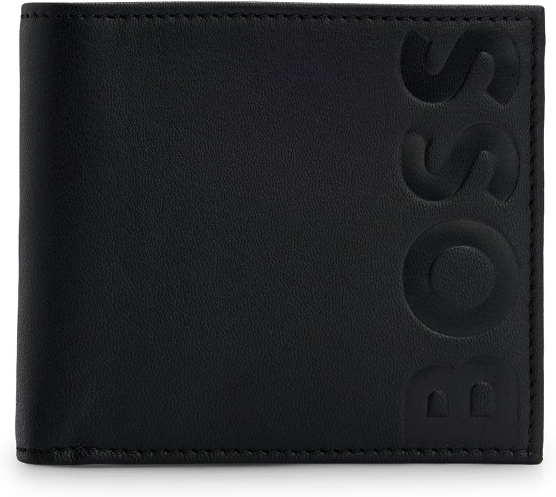 BOSS Herren Big Bb_4 Cc Coin Wallet Naty Shop Herren-Geldbörse Black1 One Size Fits All