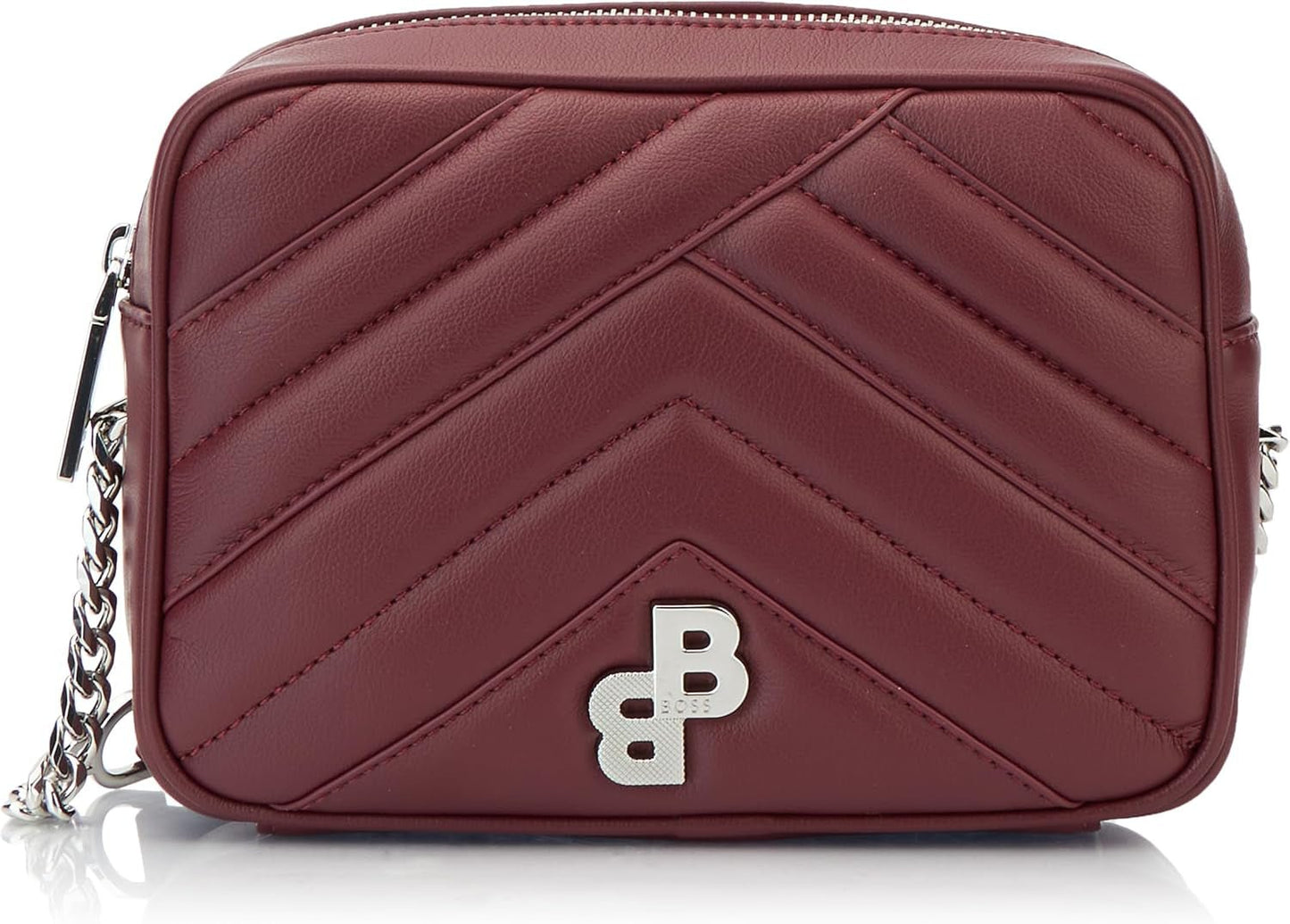 BOSS Evelyn Zip Crossb.n. Umhängetaschen Damen Naty Shop Dunkelrot602