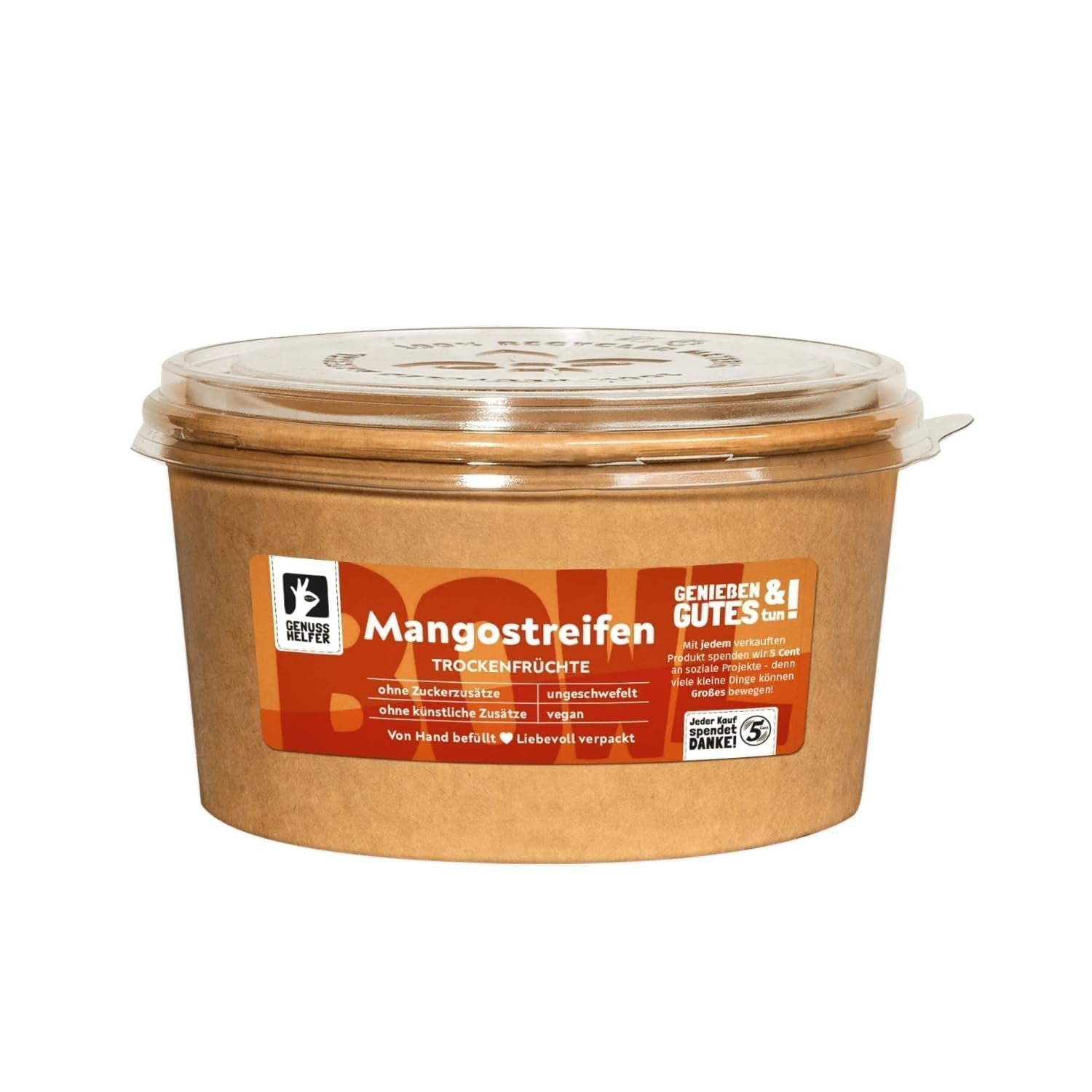 Bremer Gewürzhandel Mango, getrocknete Mangostreifen, ungeschwefelt, ohne Zuckerzusatz, 1kg Dehydrierte Produkte Naty Shop 400 G
