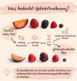BRIX Gefriergetrocknete Ananas | Natürliche, getrocknete Ananas 95 g | Great Taste Award Trockenfrüchte, gefriergetrocknete Ananas | GVO-frei, glutenfrei, vegan, ohne Vitamine. Naty Shop dehydrierte Produkte