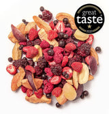 BRIX gefriergetrocknete Früchte | Natürliche Mischung aus Trockenfrüchten 115g | Great Taste Award für Trockenfrüchte | GVO-frei, glutenfrei, vegan, ohne Vitamine. Naty Shop dehydrierte Produkte
