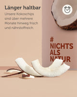 BUAH® getrocknete Kokosnusschips | Bio-Kokoschips, Snack, Müsli & Back-Kokoschips | Idealer Ersatz für Süßigkeiten | Vegan und ohne Zuckerzusatz | 400g dehydrierte Produkte von Naty Shop