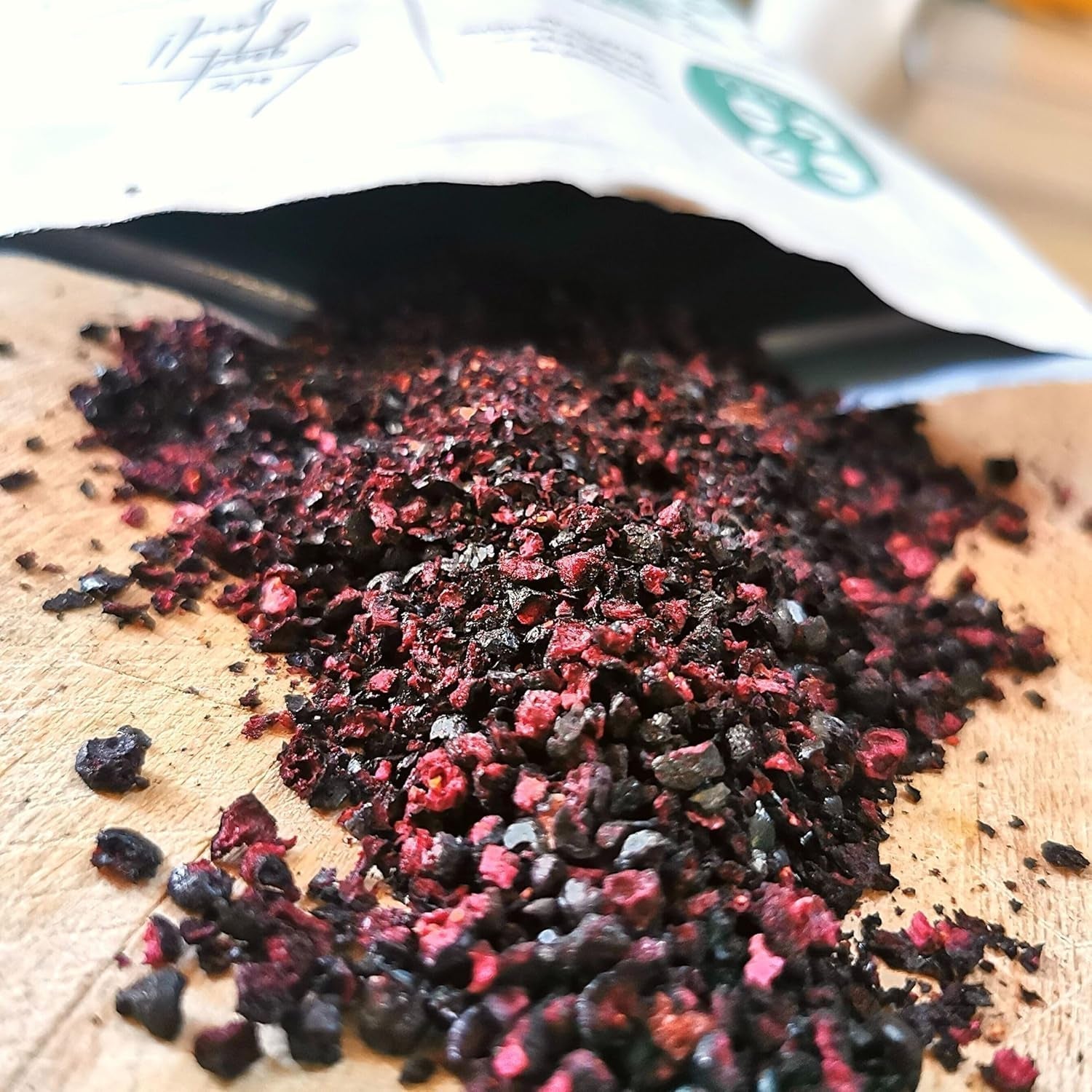 Getrocknete Cranberry-Stücke | 100 % gefriergetrocknete wilde Blaubeeren von Vaccinium Myrtillus | Wildblaubeerpulver, Blaubeerfruchtpulver, gefriergetrocknete, getrocknete, getrocknete Blaubeeren, dehydrierte Produkte, Naty Shop