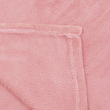 HOMLA Flauschige und warme rote Fleecedecke – für Sofa und Bett Bequeme Decke Sofadecke Wohnzimmerdecke – pflegeleicht 150 x 200 cm Rosa Betten und Decken Besuchen Sie den HOMLA-Store