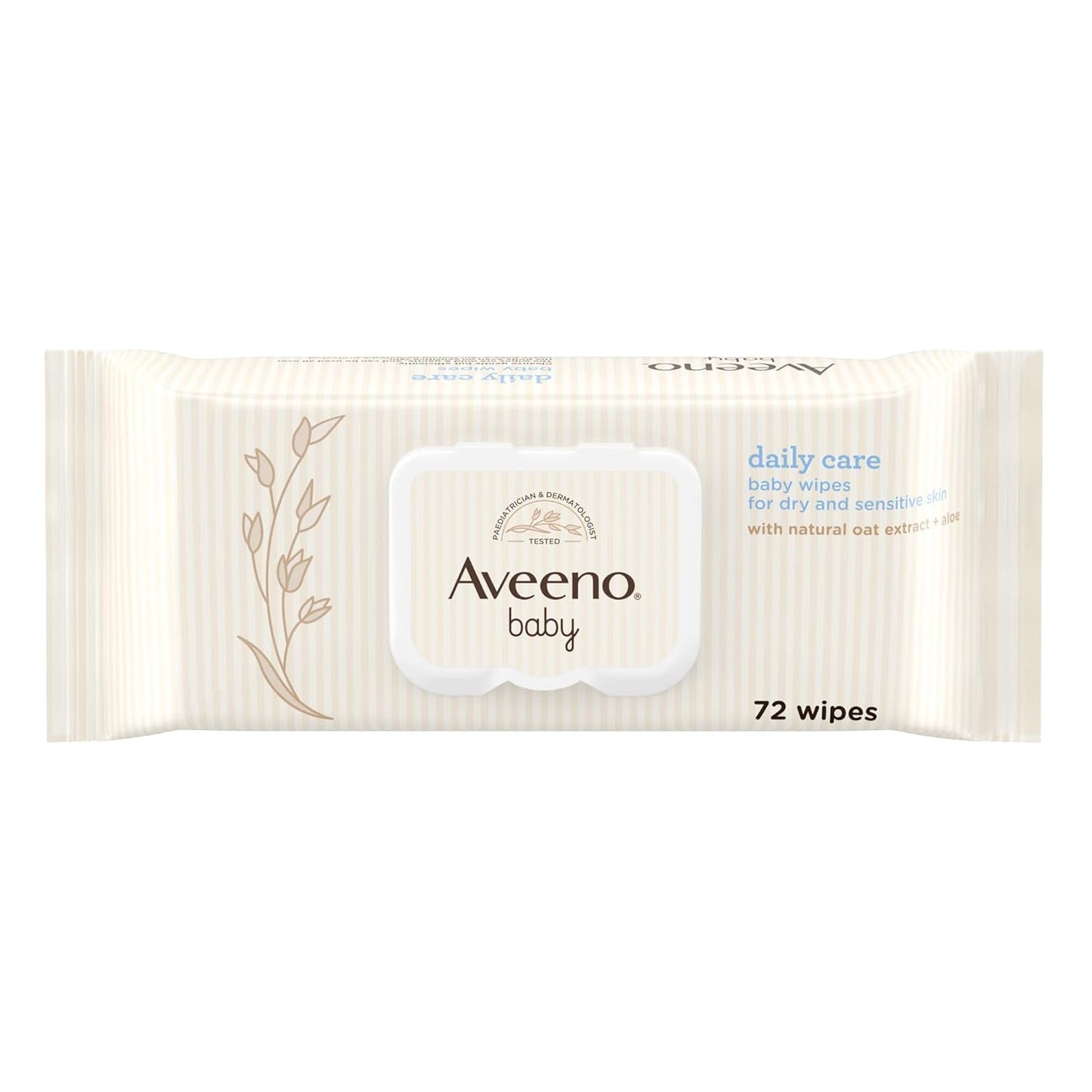 Daily Care Feuchttücher, reinigt sanft und effektiv empfindliche Haut, Baby Essentials, weiß, 12 Stück (insgesamt 864 Tücher)