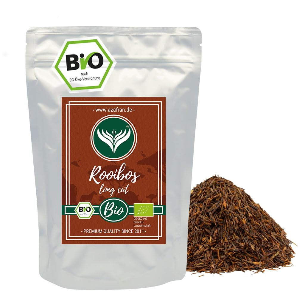 Azafran BIO Rooibos-Tee lose - Natürlicher Rooibos-Tee 500 g