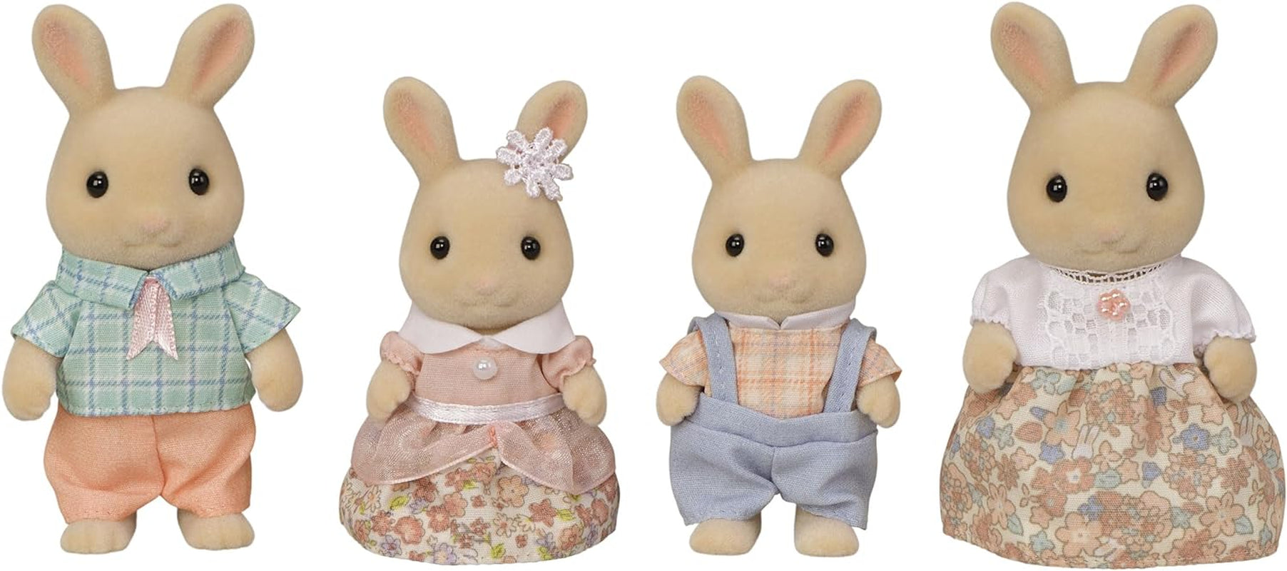 Sylvanian Families L5706 Milk Bunny Family – Puppenhausfiguren Naty Shop Dolls Standardtitel