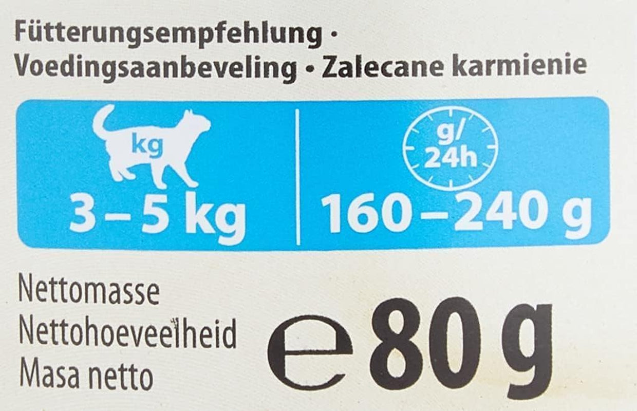 animonda Carny Adult Ocean Marine Sorte Nr. 1 (12 x 80 g), Nassfutter für ausgewachsene Katzen, Nassfutter mit zarten Fischfilets, getreide- und zuckerfreies Katzenfutter