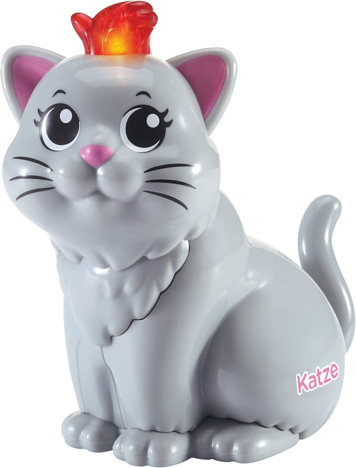 Vtech Tip Tap Tierbabys – Katze – interaktives Spielzeug mit Licht und Musik für fantasievolles Rollenspiel – für 1–5 Jahre alte Babyspielzeuge Naty Shop Standardtitel