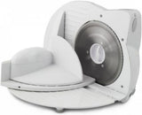 EKM017W Elektrischer Allesschneider aus Edelstahl, 150 W Aktenvernichter und Schneidemaschinen Naty Shop Standardtitel