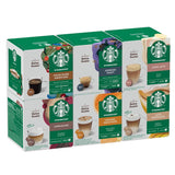 STARBUCKS Probierset, Mixed Cup Variety Pack von Nescafé Dolce Gusto Kaffeekapseln 6 x 12 (72 Kapseln) – Exklusiv bei Amazon