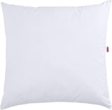 DODO 64476 Calgary-Kissen, Daunen/Gänse- und Entenleder, 65 x 65 cm, Weiß Naty Shop Standardkissen