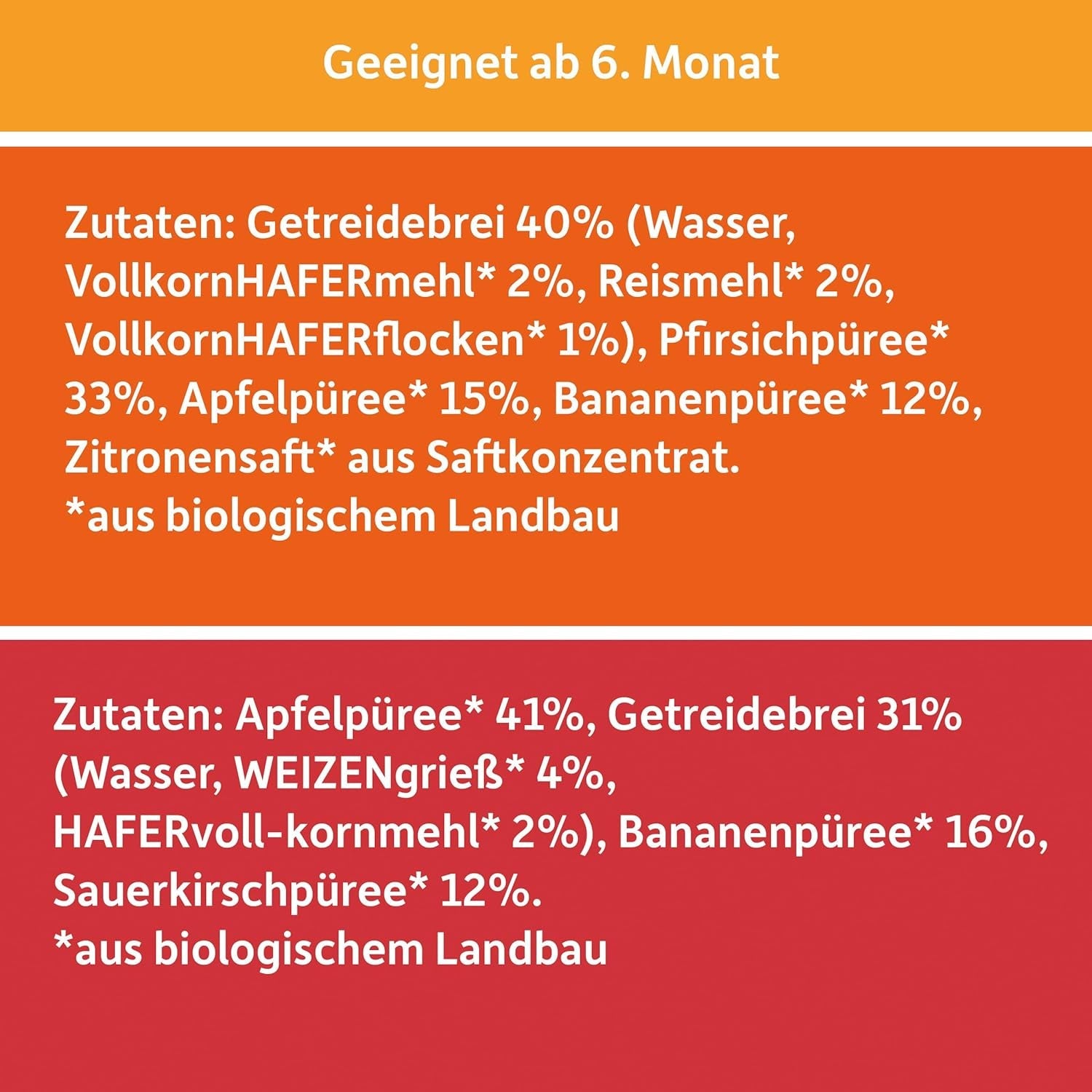 FRECHE FREUNDE Bio-Mix im Multipack Quetschbeutel – Früchte + Cerealien, Fruchtpüree mit Müsli im Quetschbeutel für Babys ab 6 Monaten, vegan, 3er Pack, 3 x (4 x 100g)