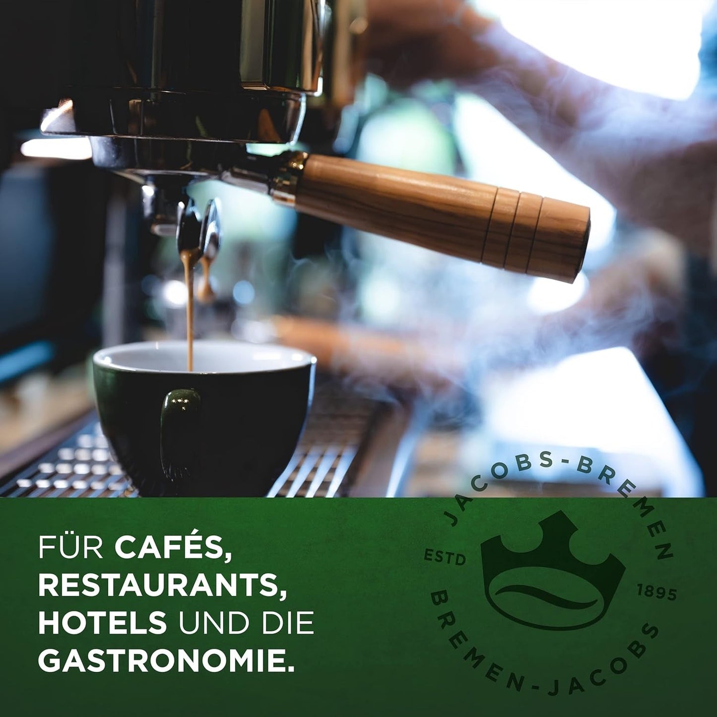 Kaffeebohnen Jacobs Professional Le Grand Café Cream, Intensität 2/5, ganze Kaffeebohnen, 1 kg