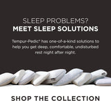 TEMPUR-PEDIC Symphony-Kissen aus Memory-Schaum, luxuriös, weich, Standard, weiß Standardkissen Naty Shop
