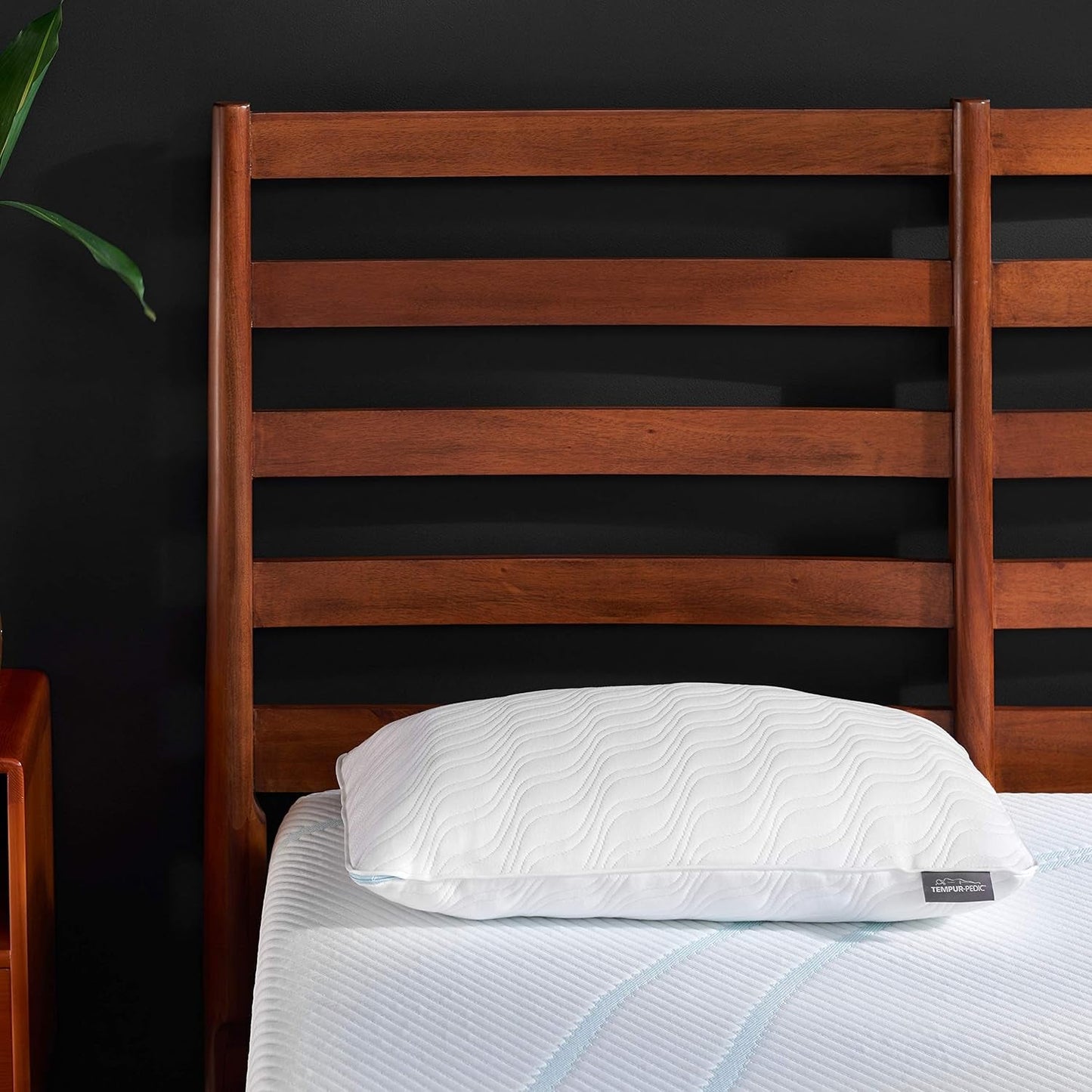 TEMPUR-PEDIC Tempur-Cloud Prohi-Kissen, Memory-Schaum, Weiß/Opulent Garden, King Naty Shop Standard Pillows Low King
