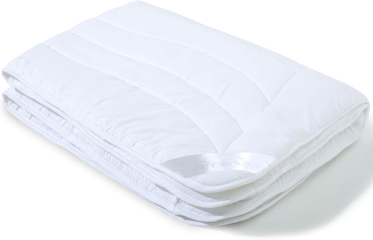 Ambiente Sommerlichtdecke 220 x 240 cm Mikrofaserdecke atmungsaktiv Winter Sommer Steppdecken und Steppdecken Naty Shop